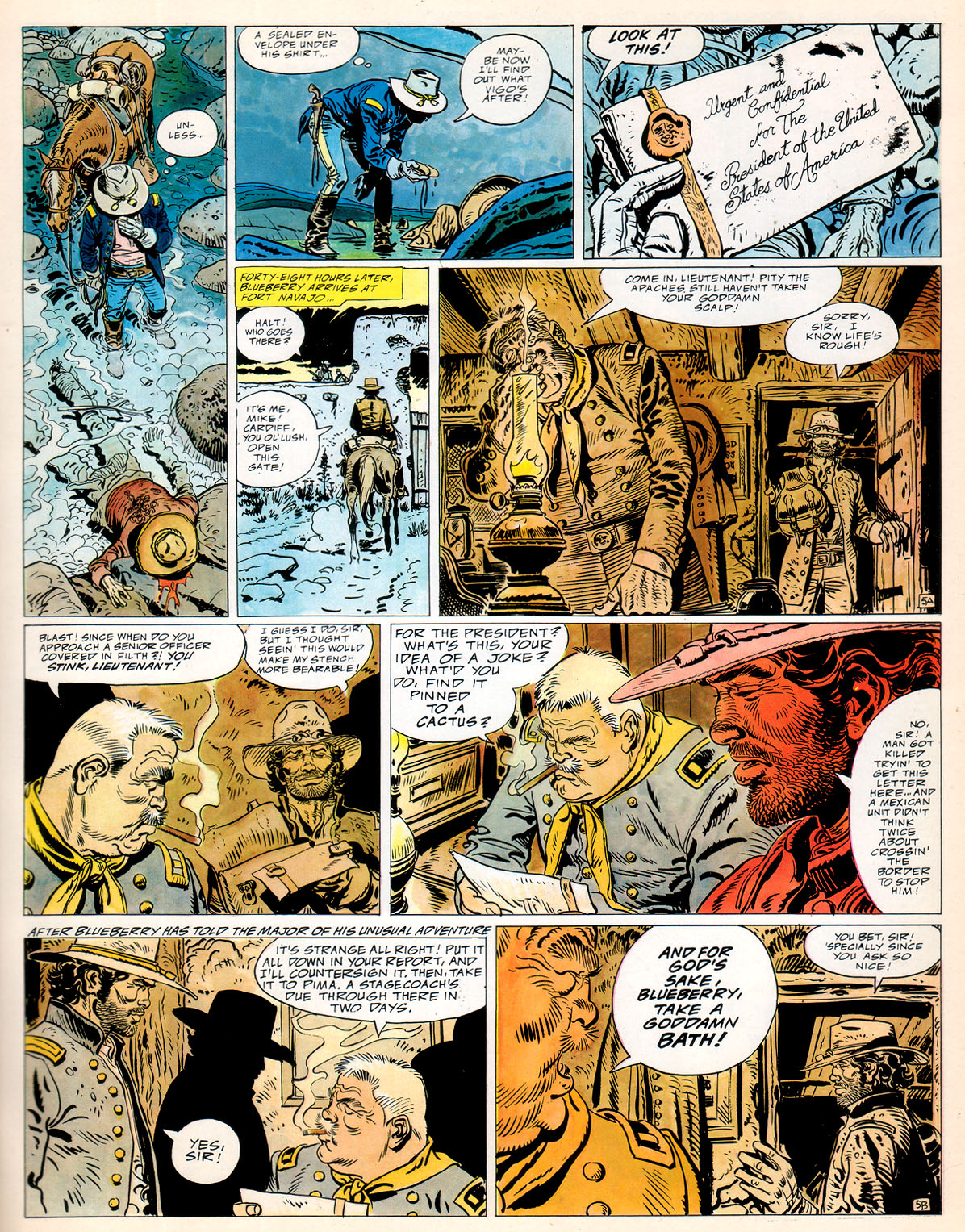 Epic Graphic Novel: Blueberry Issue #1 - Page 11