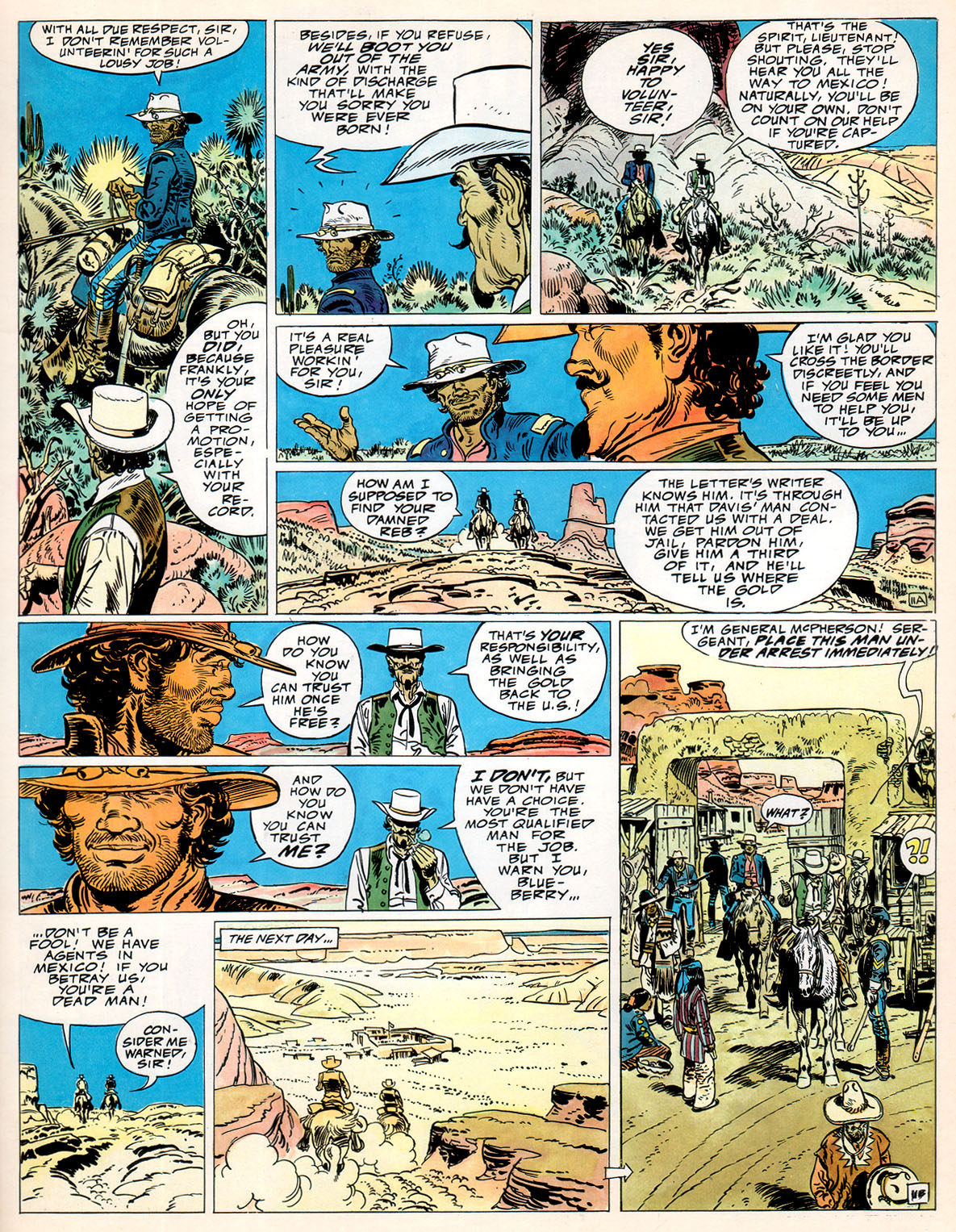 Epic Graphic Novel: Blueberry Issue #1 - Page 17