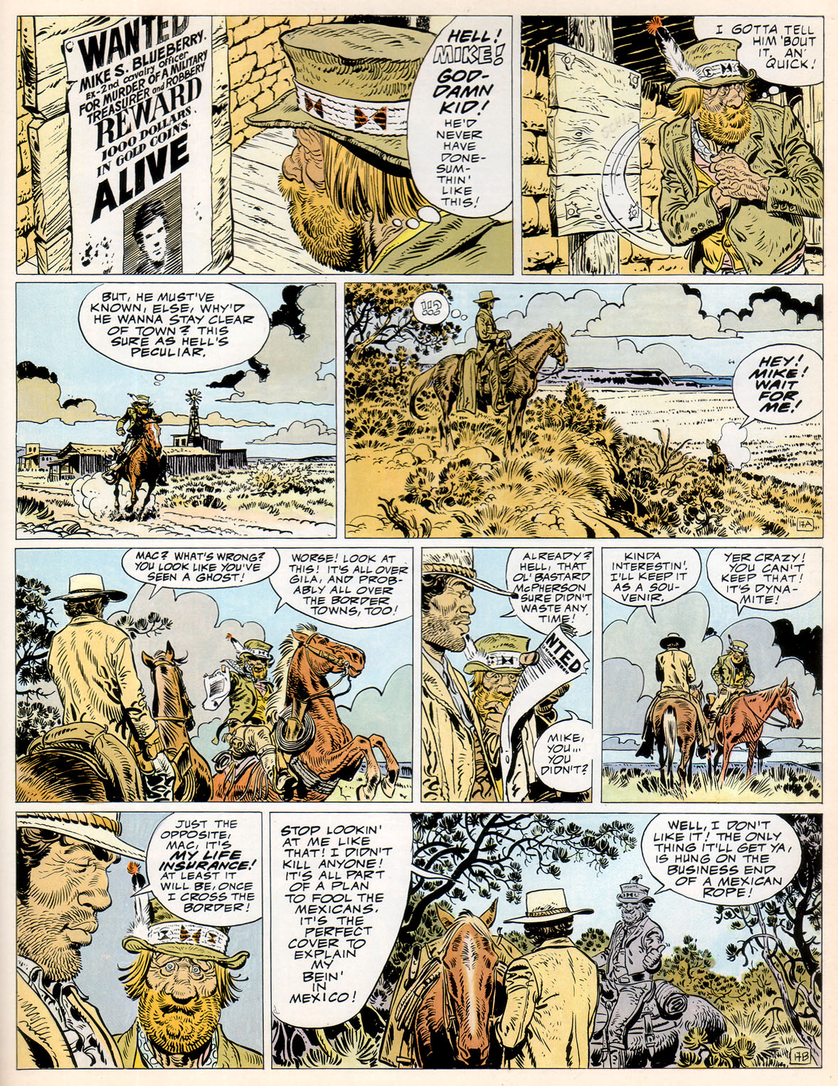 Epic Graphic Novel: Blueberry Issue #1 - Page 23