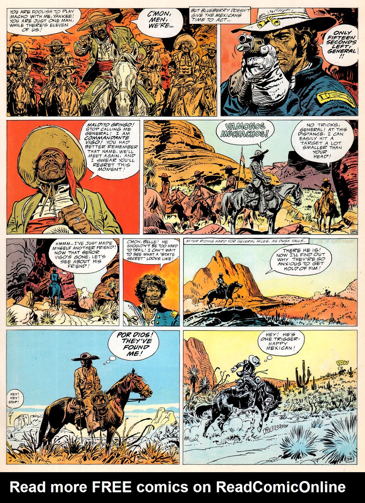 Epic Graphic Novel: Blueberry Issue #1 - Page 9