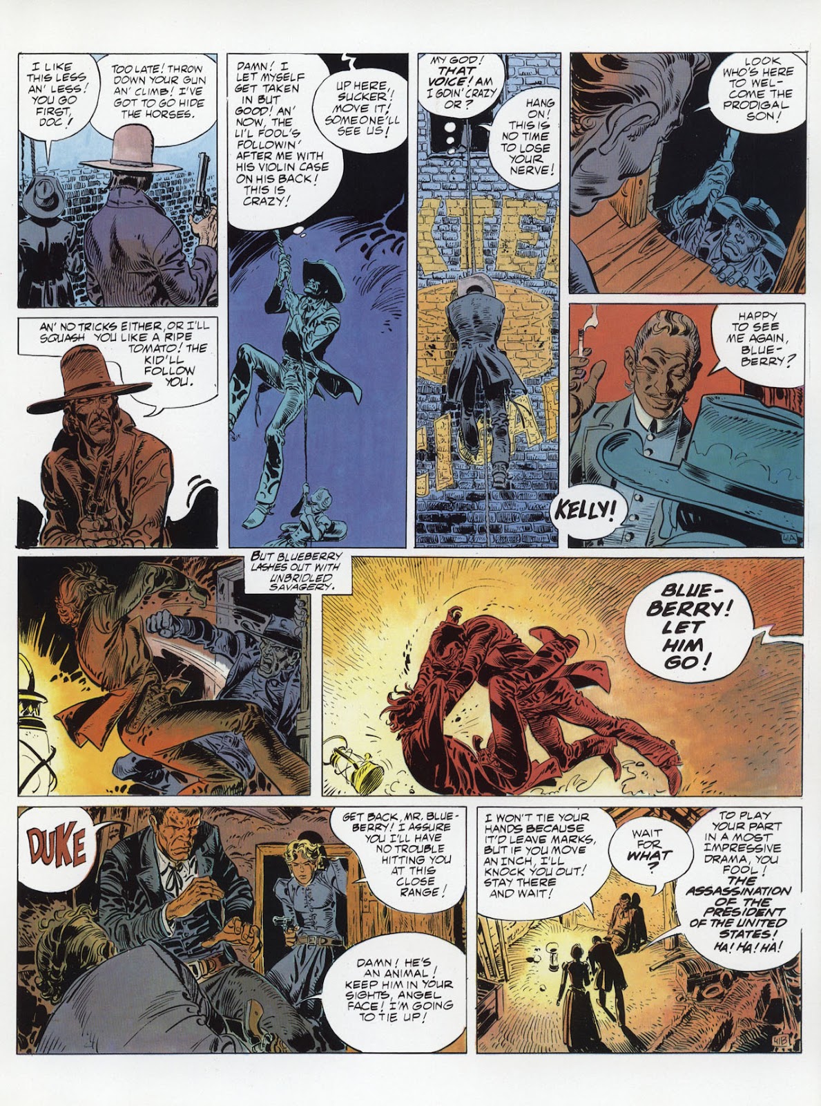Epic Graphic Novel: Blueberry Issue #2 - Page 111