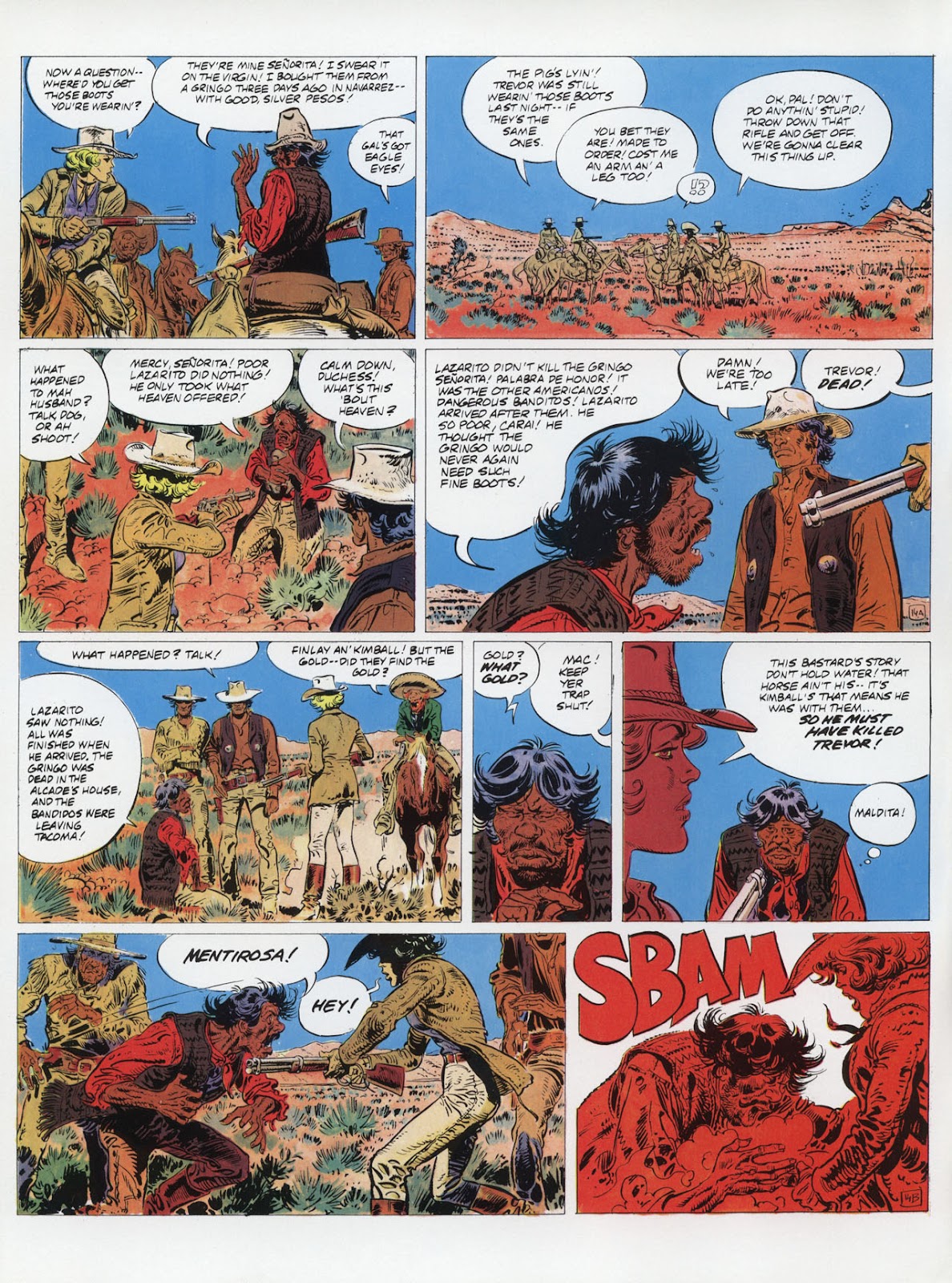 Epic Graphic Novel: Blueberry Issue #2 - Page 20