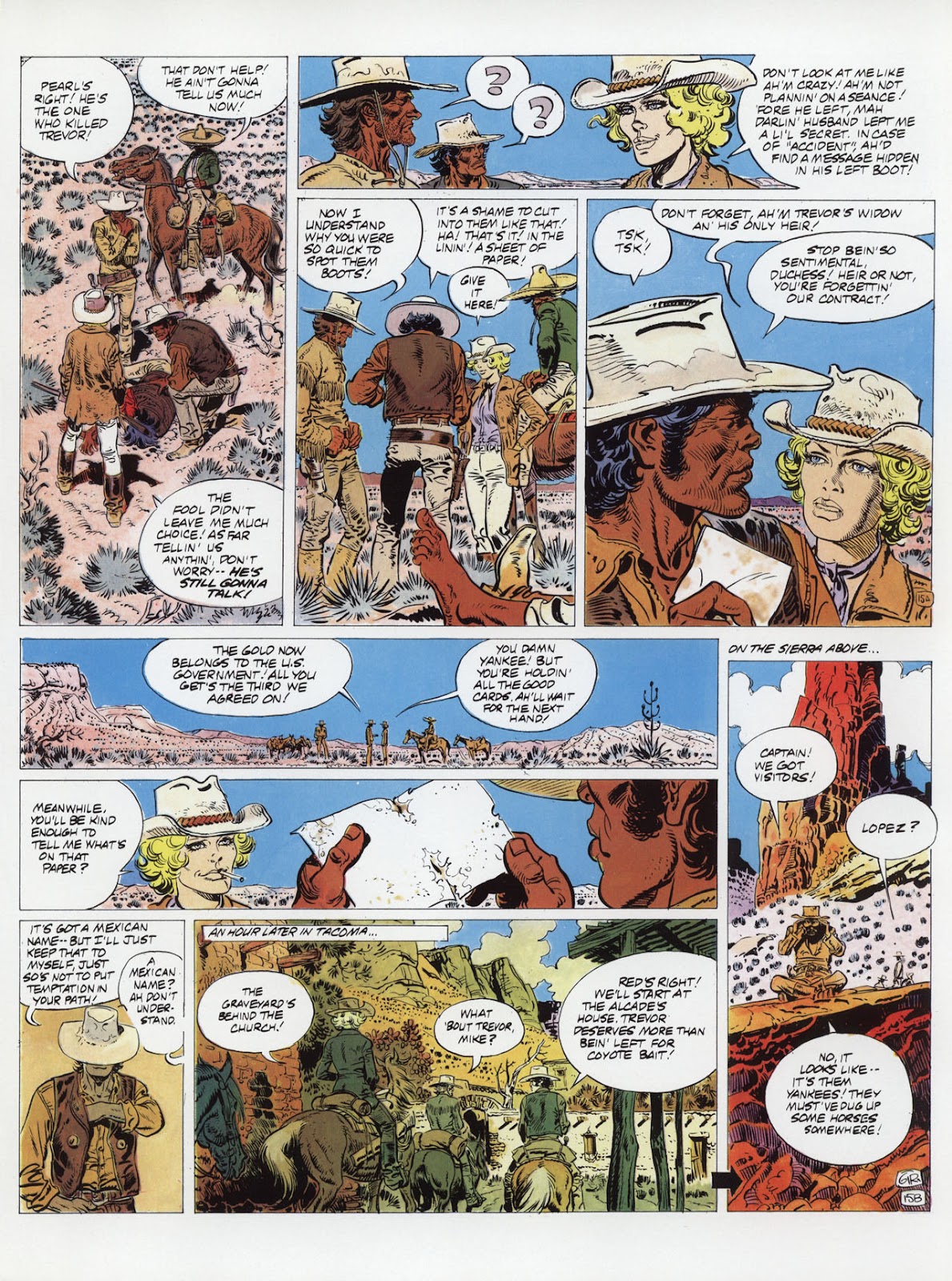 Epic Graphic Novel: Blueberry Issue #2 - Page 21