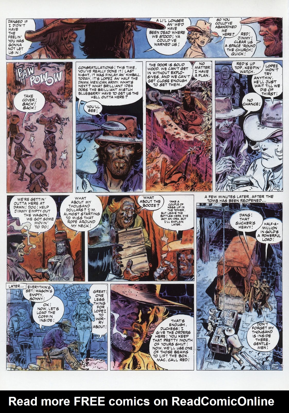 Epic Graphic Novel: Blueberry Issue #2 - Page 34