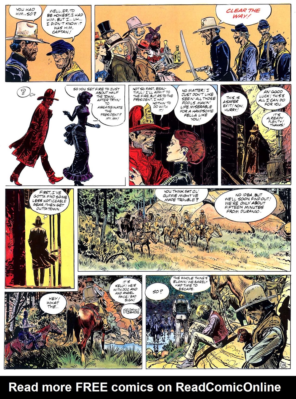 Epic Graphic Novel: Blueberry Issue #3 - Page 18