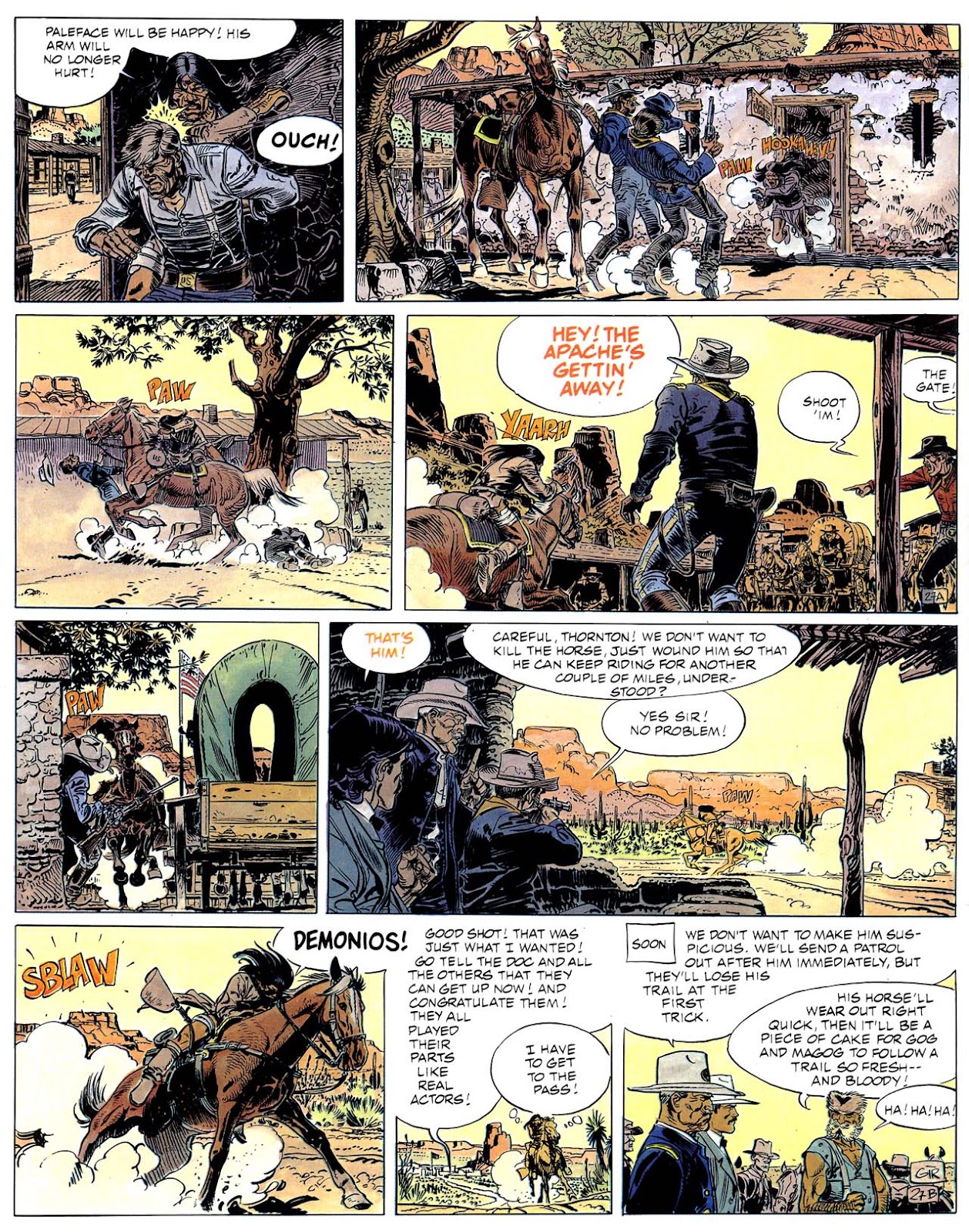 Epic Graphic Novel: Blueberry Issue #3 - Page 78
