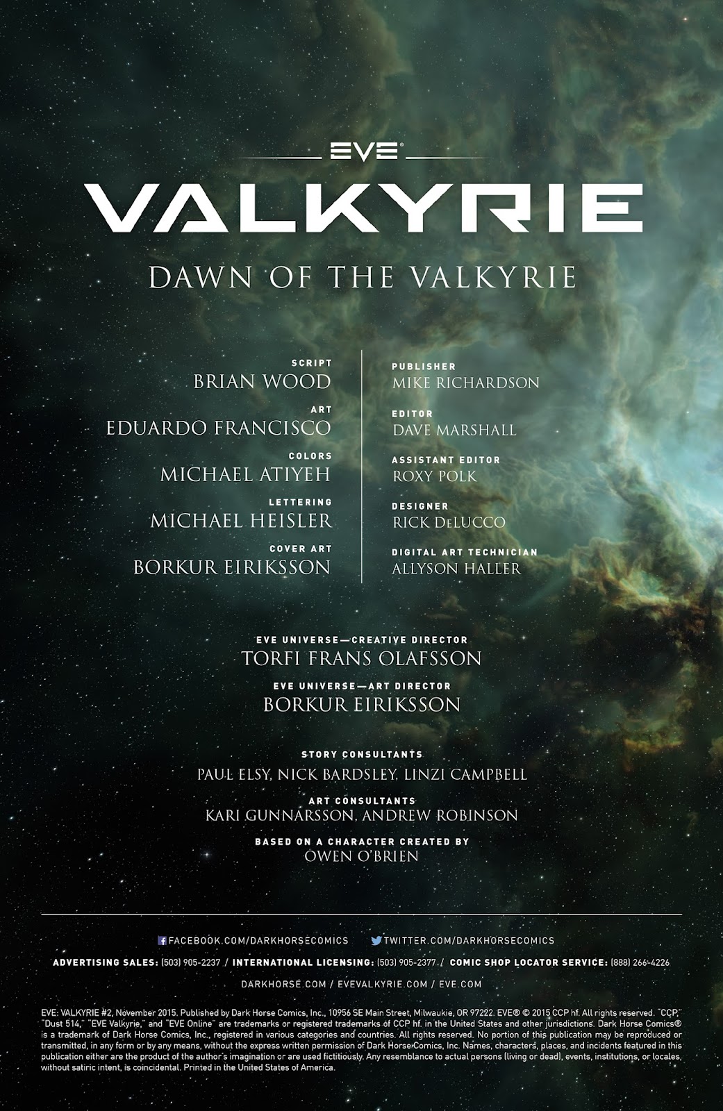 EVE: Valkyrie Issue #2 - Page 2