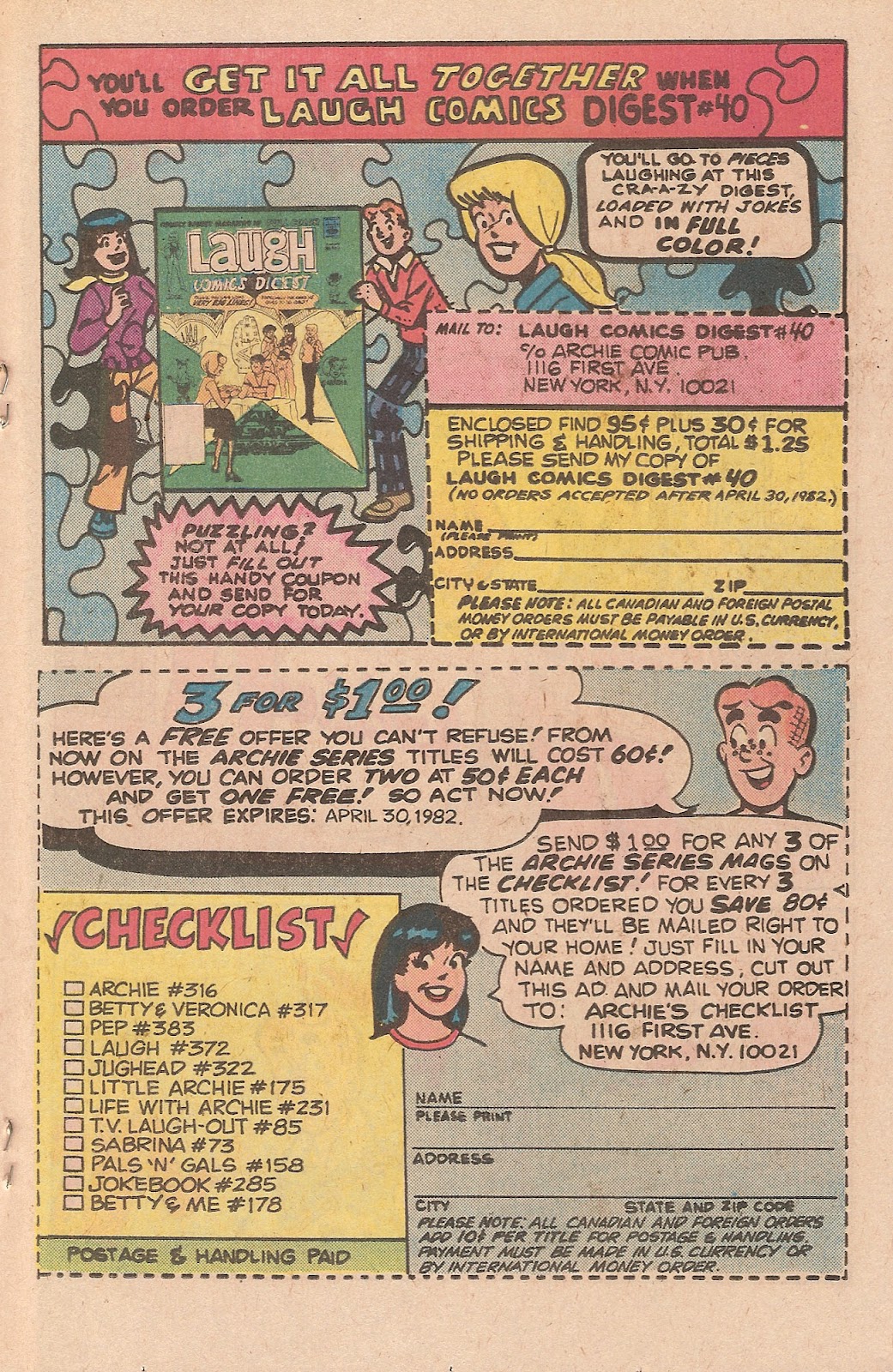 Everything's Archie Issue #100 - Page 19