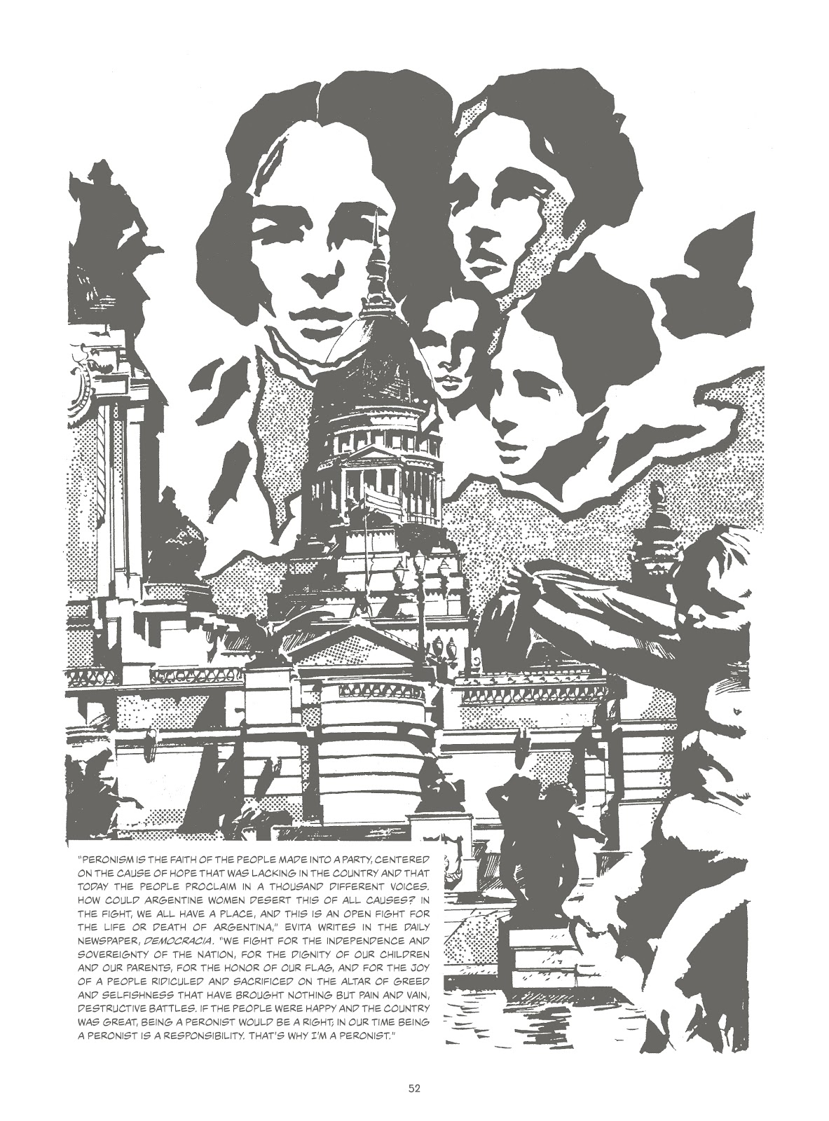 Evita, the Life and Work of Eva Perón TPB - Page 57