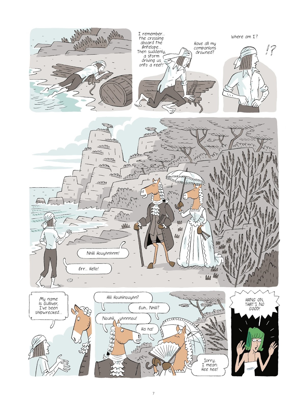 Evolution, Darwin, God, and the Horse-People TPB - Page 6