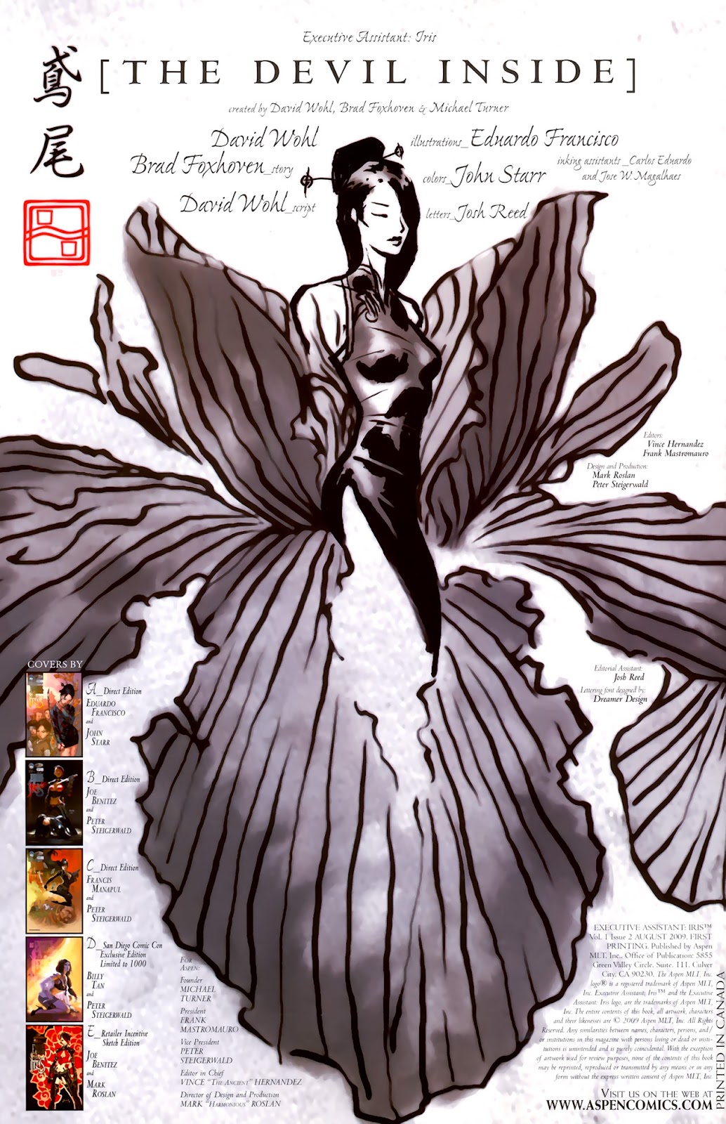 Executive Assistant Iris (2009) Issue #2 - Page 2