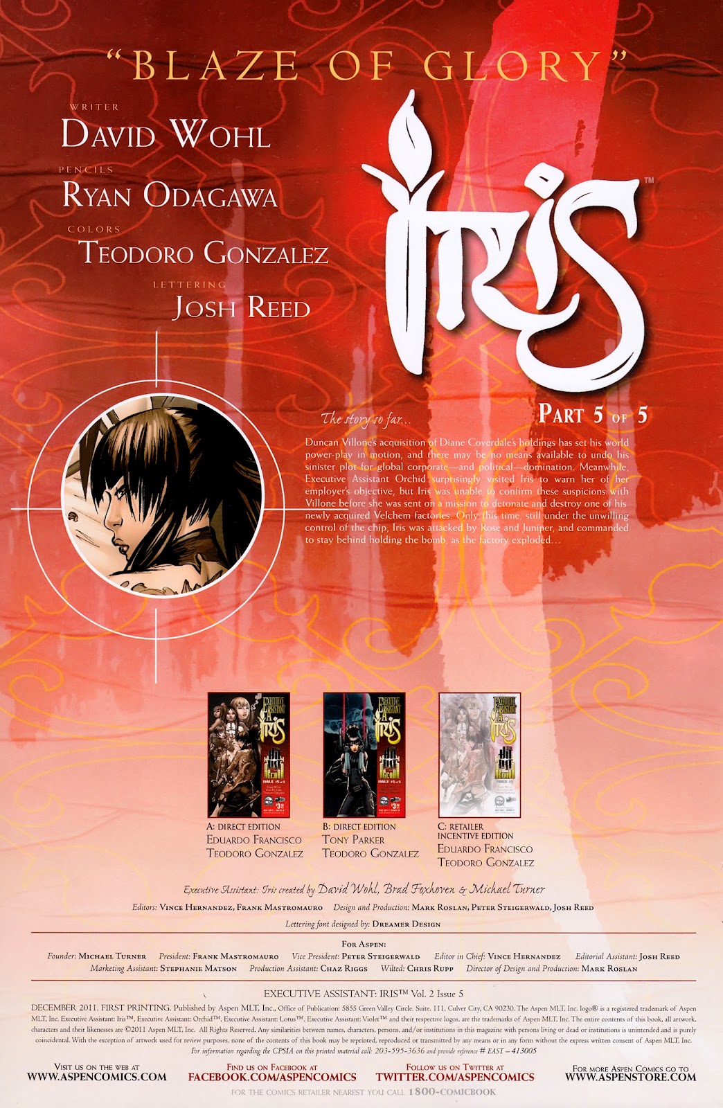 Executive Assistant Iris (2011) Issue #5 - Page 3