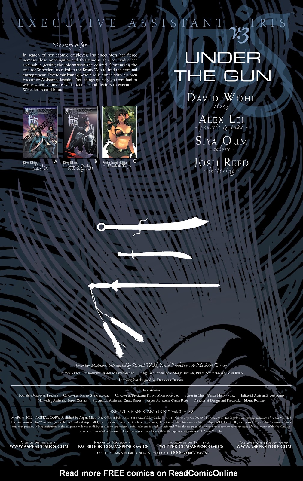 Executive Assistant Iris (2012) Issue #3 - Page 3