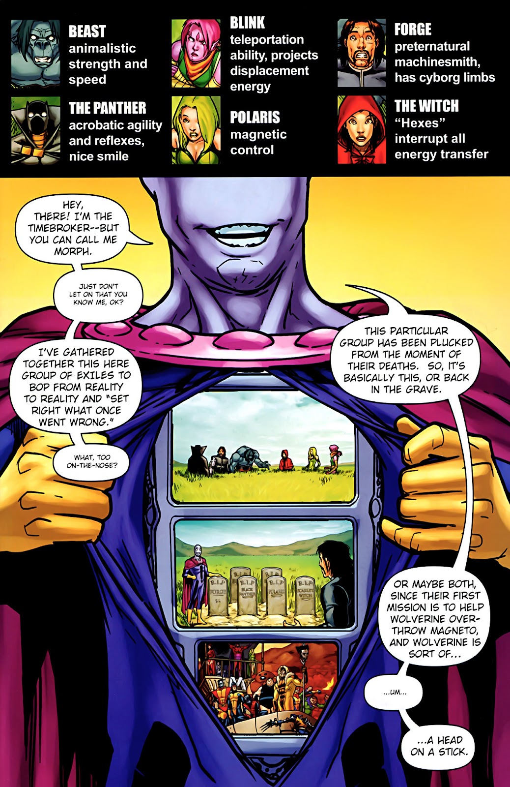 Exiles (2009) Issue #2 - Page 2