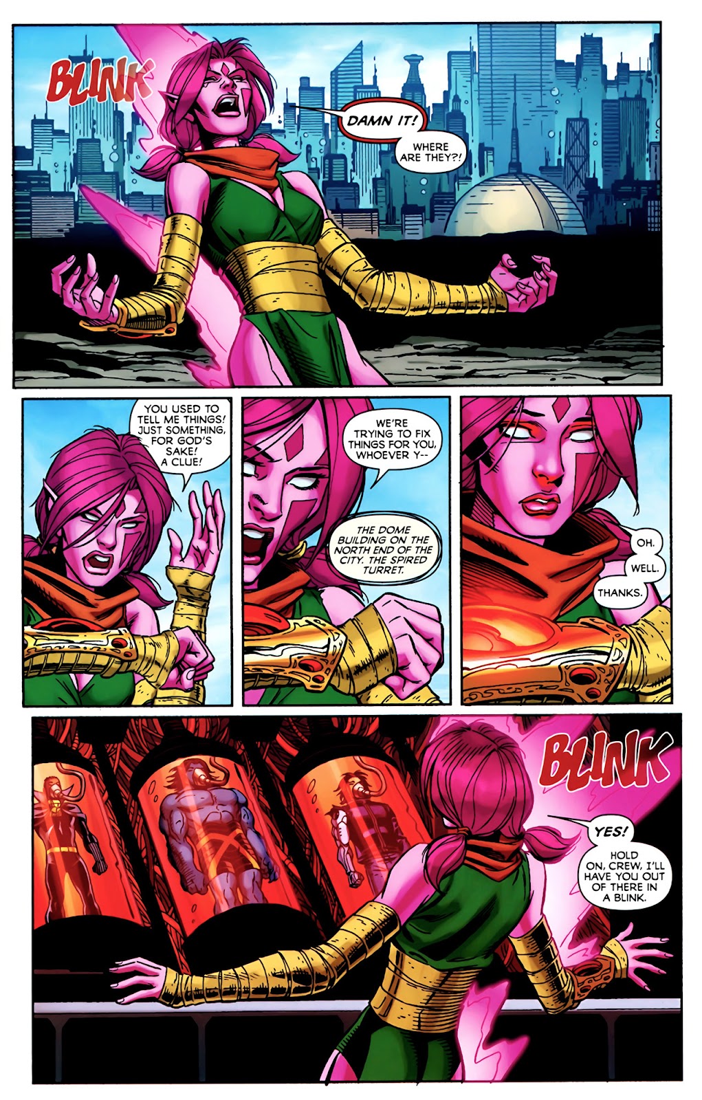 Exiles (2009) Issue #4 - Page 22