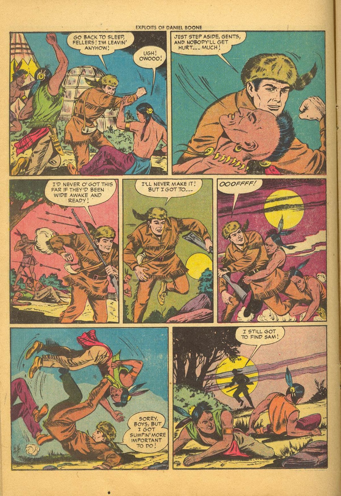 Exploits of Daniel Boone Issue #4 - Page 16