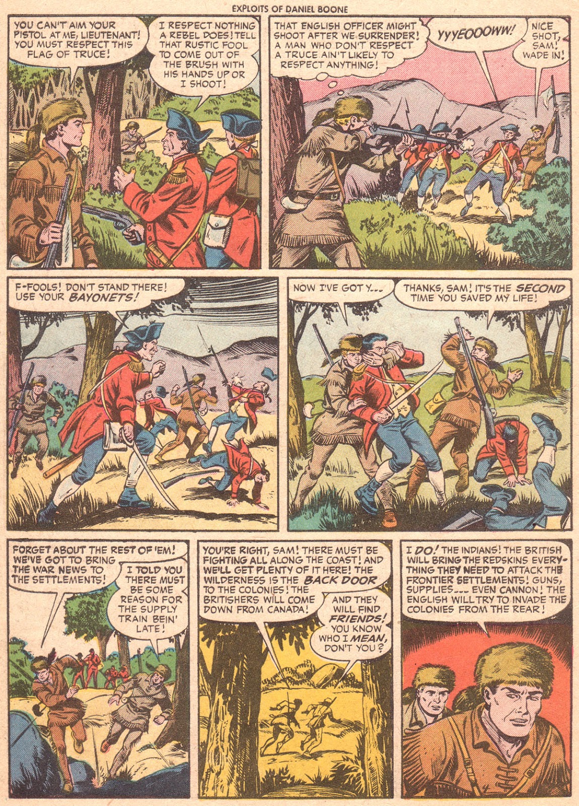 Exploits of Daniel Boone Issue #5 - Page 6