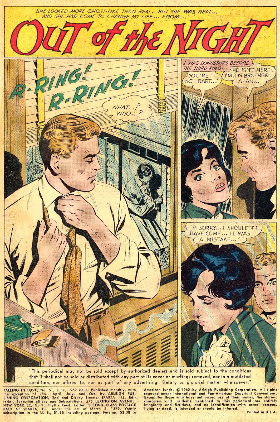 Falling In Love Issue #51 - Page 3