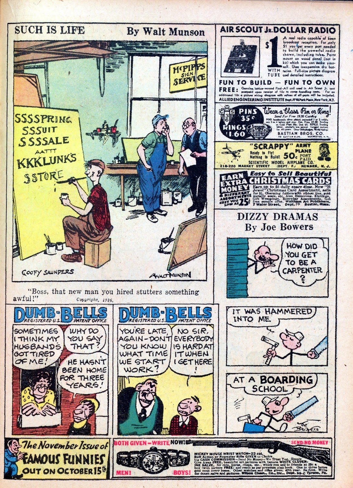 Famous Funnies Issue #27 - Page 43