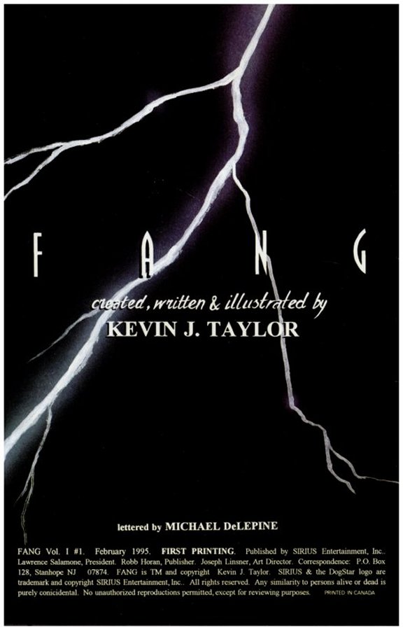 Fang Issue #1 - Page 2