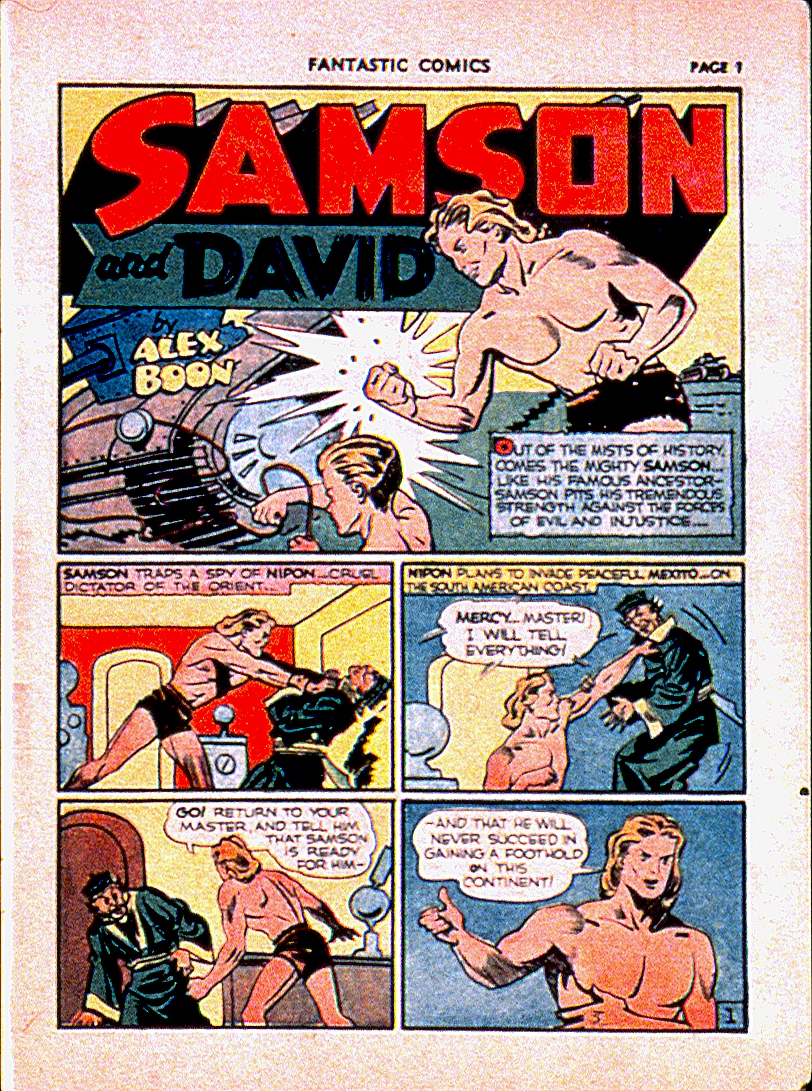Fantastic Comics Issue #13 - Page 4