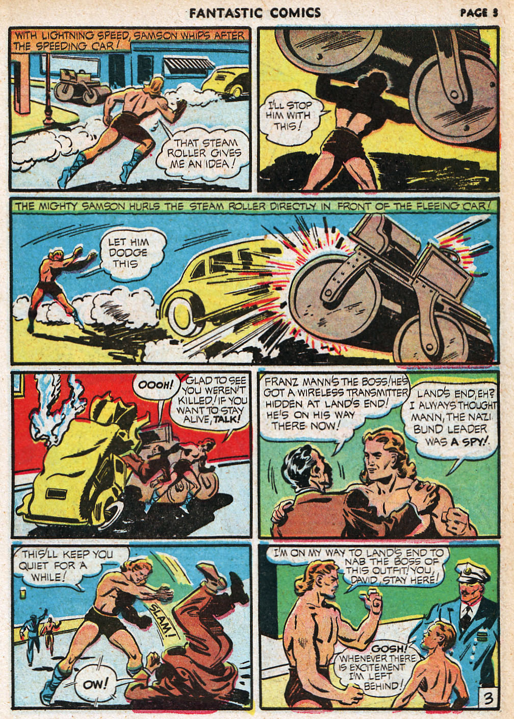 Fantastic Comics Issue #20 - Page 4