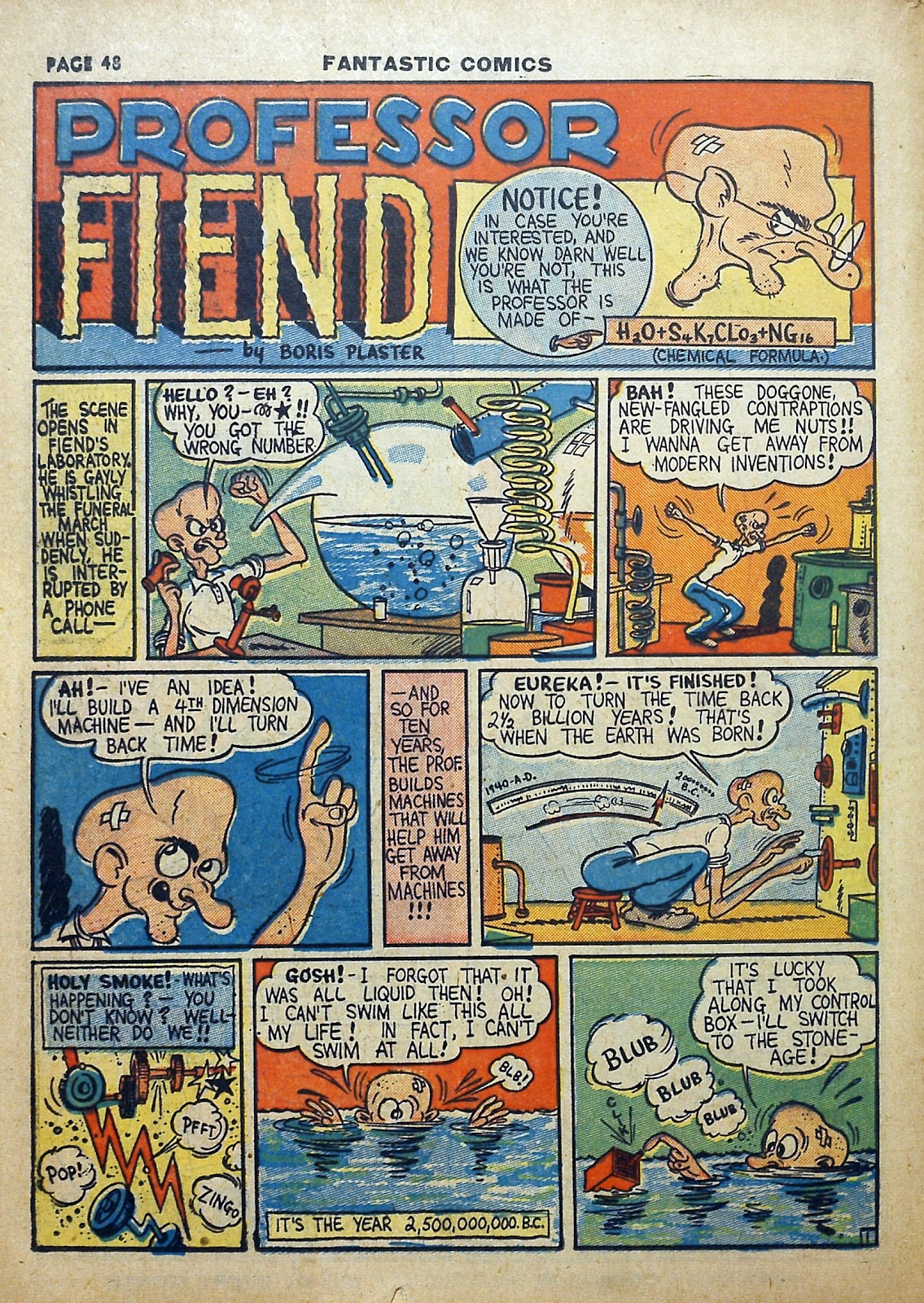 Fantastic Comics Issue #5 - Page 49