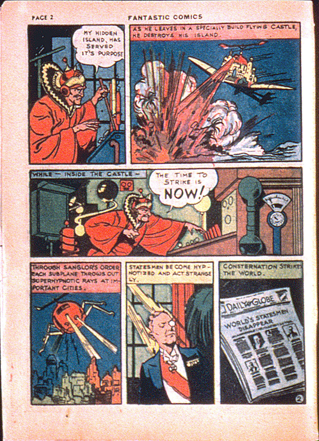 Fantastic Comics Issue #7 - Page 4