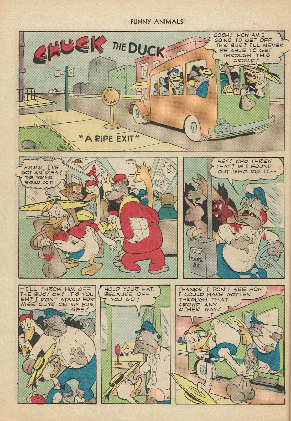 Fawcett's Funny Animals Issue #39 - Page 38