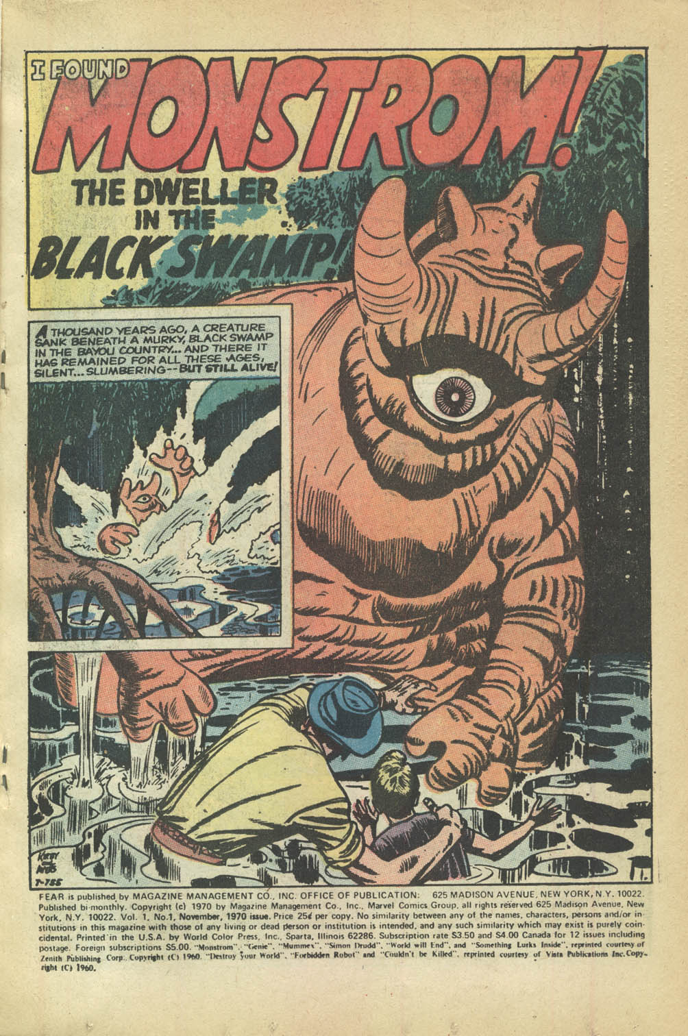 Fear Issue #1 - Page 3