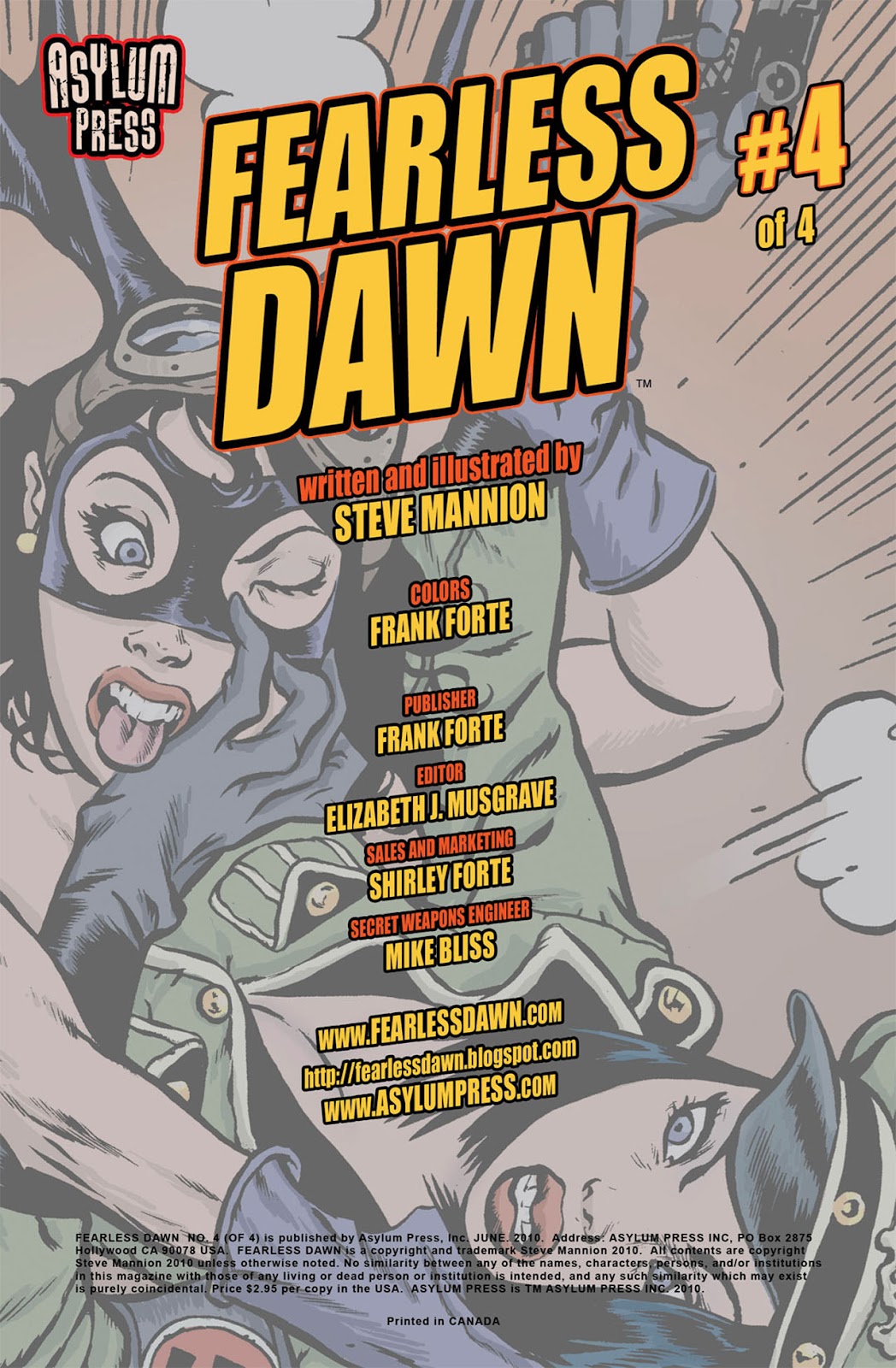 Fearless Dawn Issue #4 - Page 2