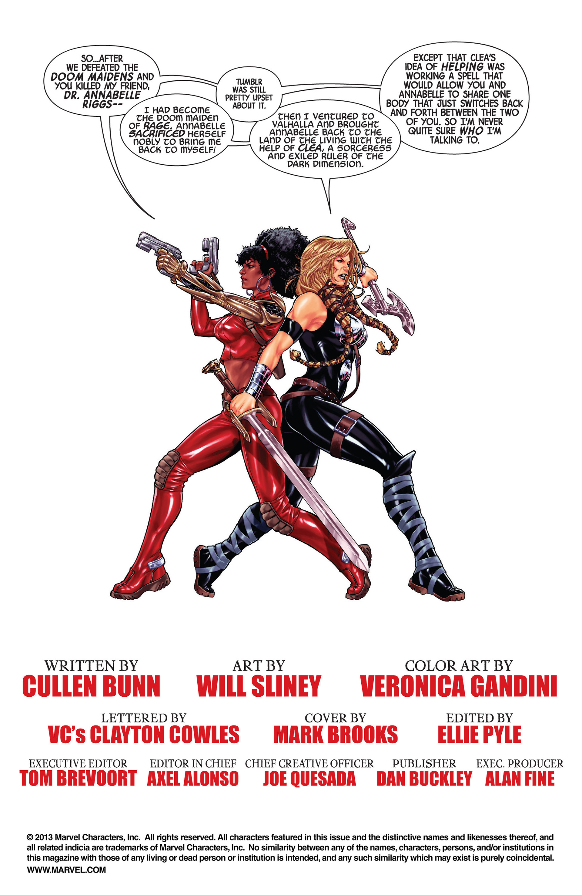 Fearless Defenders Issue #8 - Page 2