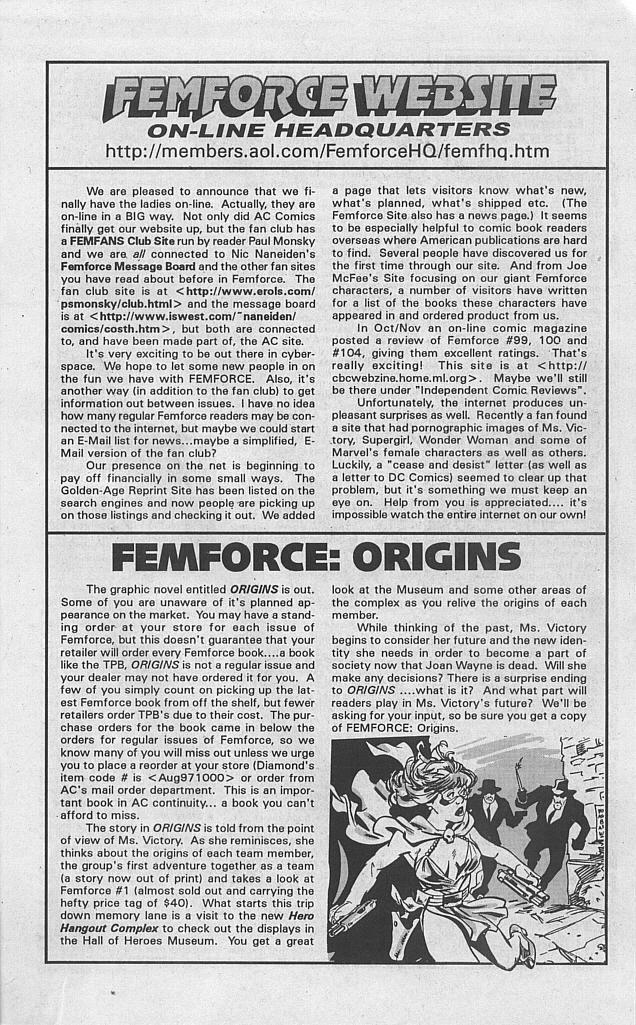 Femforce Issue #106 - Page 27