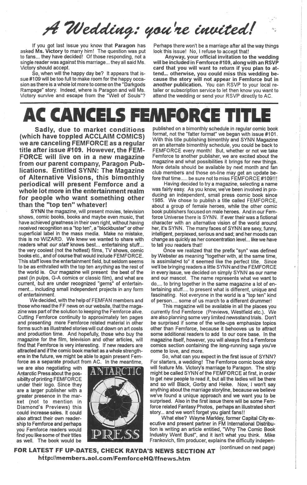 Femforce Issue #108 - Page 27