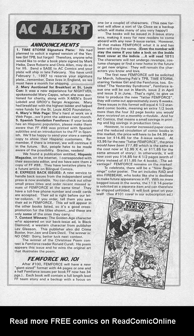 Femforce Issue #99 - Page 28