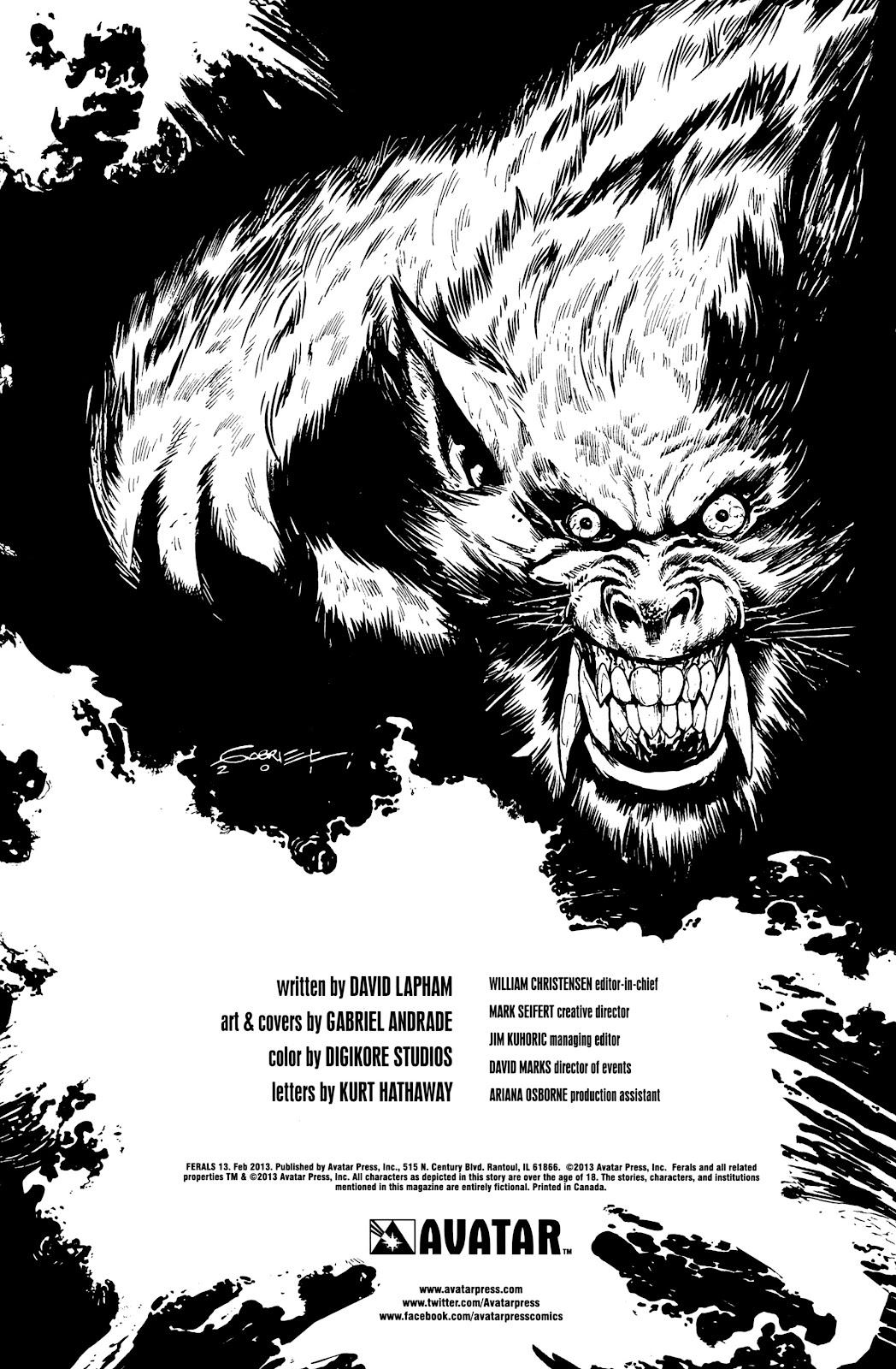 Ferals Issue #13 - Page 2