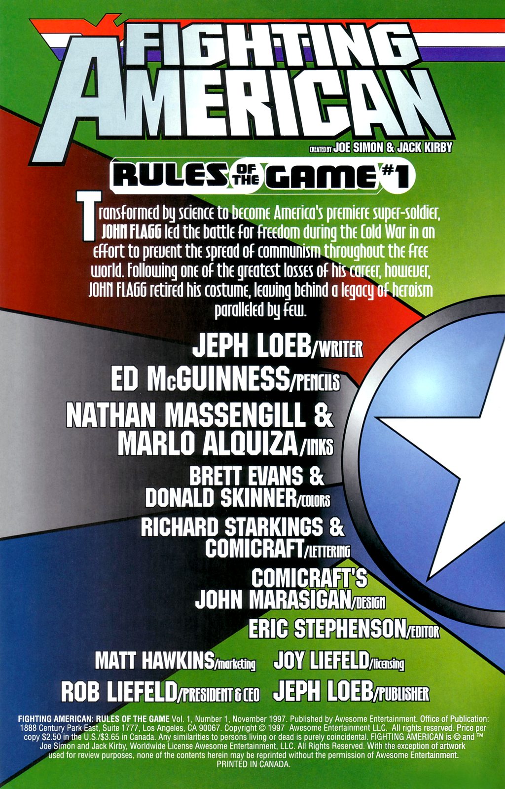 Fighting American: Rules of the Game Issue #1 - Page 2