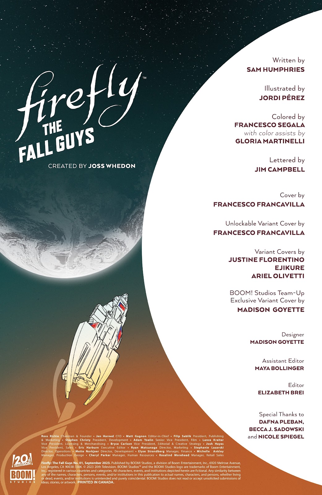 Firefly: The Fall Guys Issue #1 - Page 2