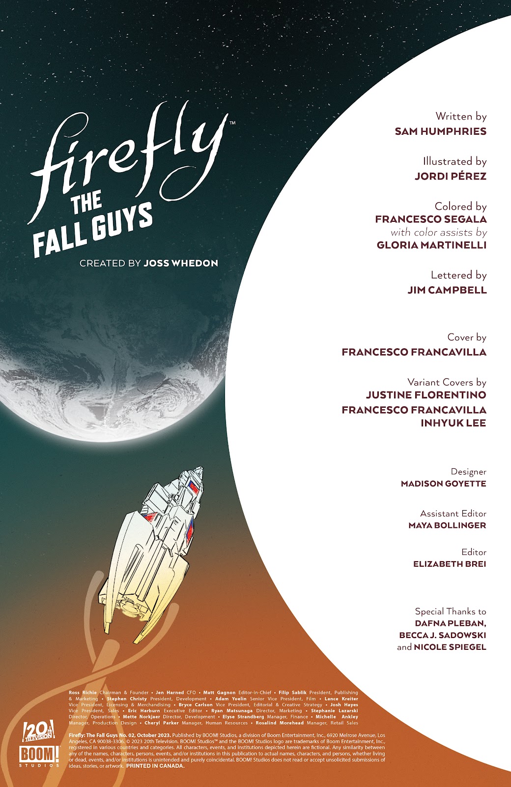 Firefly: The Fall Guys Issue #2 - Page 2