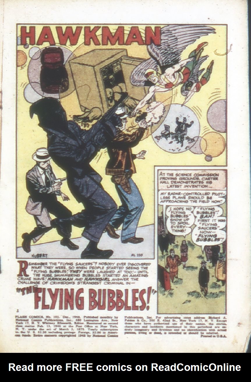Flash Comics Issue #102 - Page 3