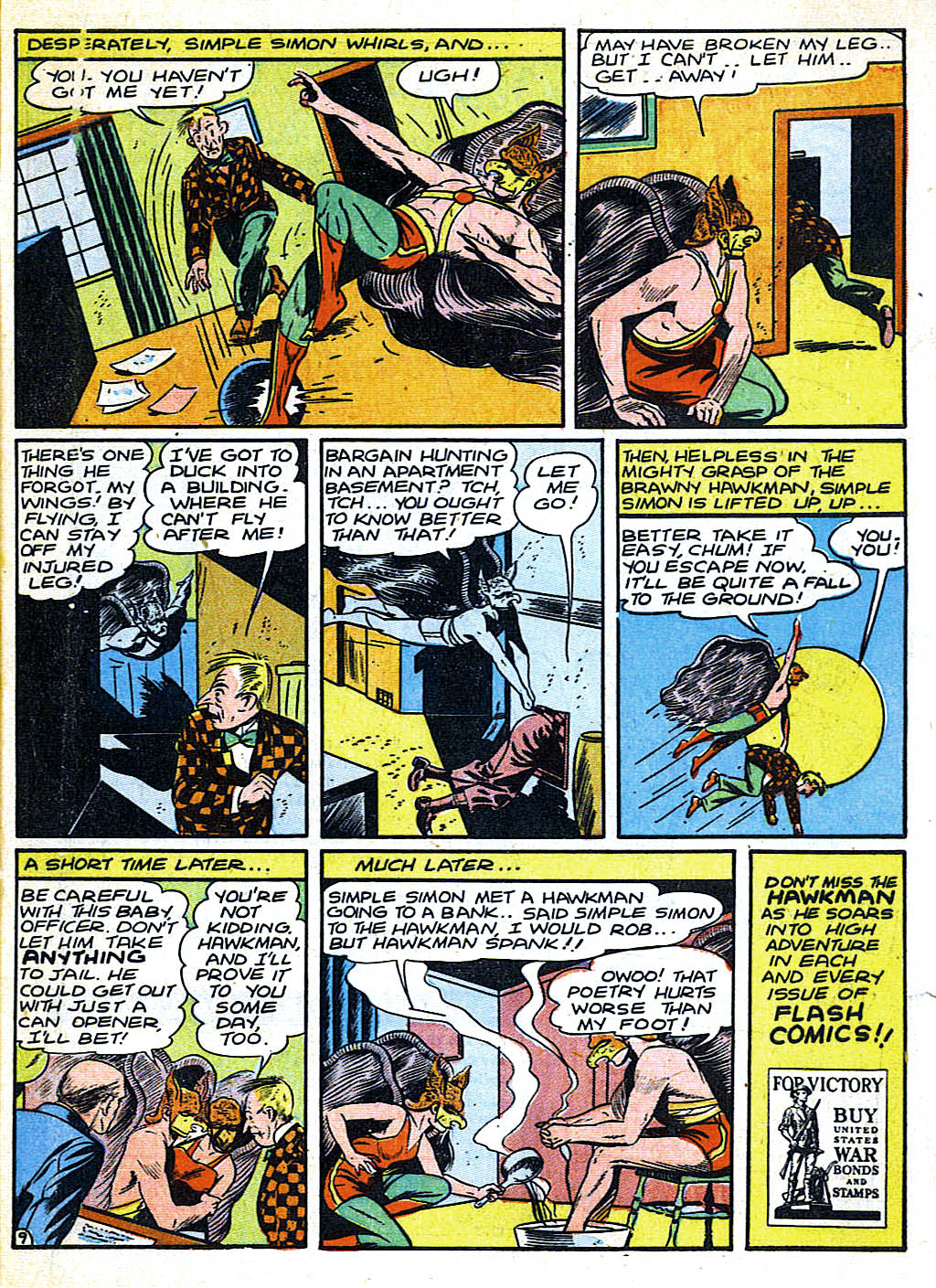 Flash Comics Issue #53 - Page 57