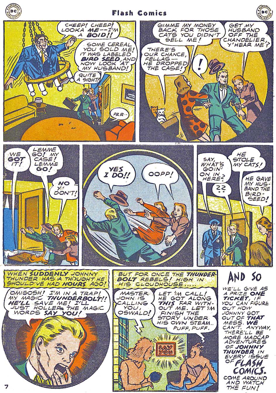 Flash Comics Issue #72 - Page 36