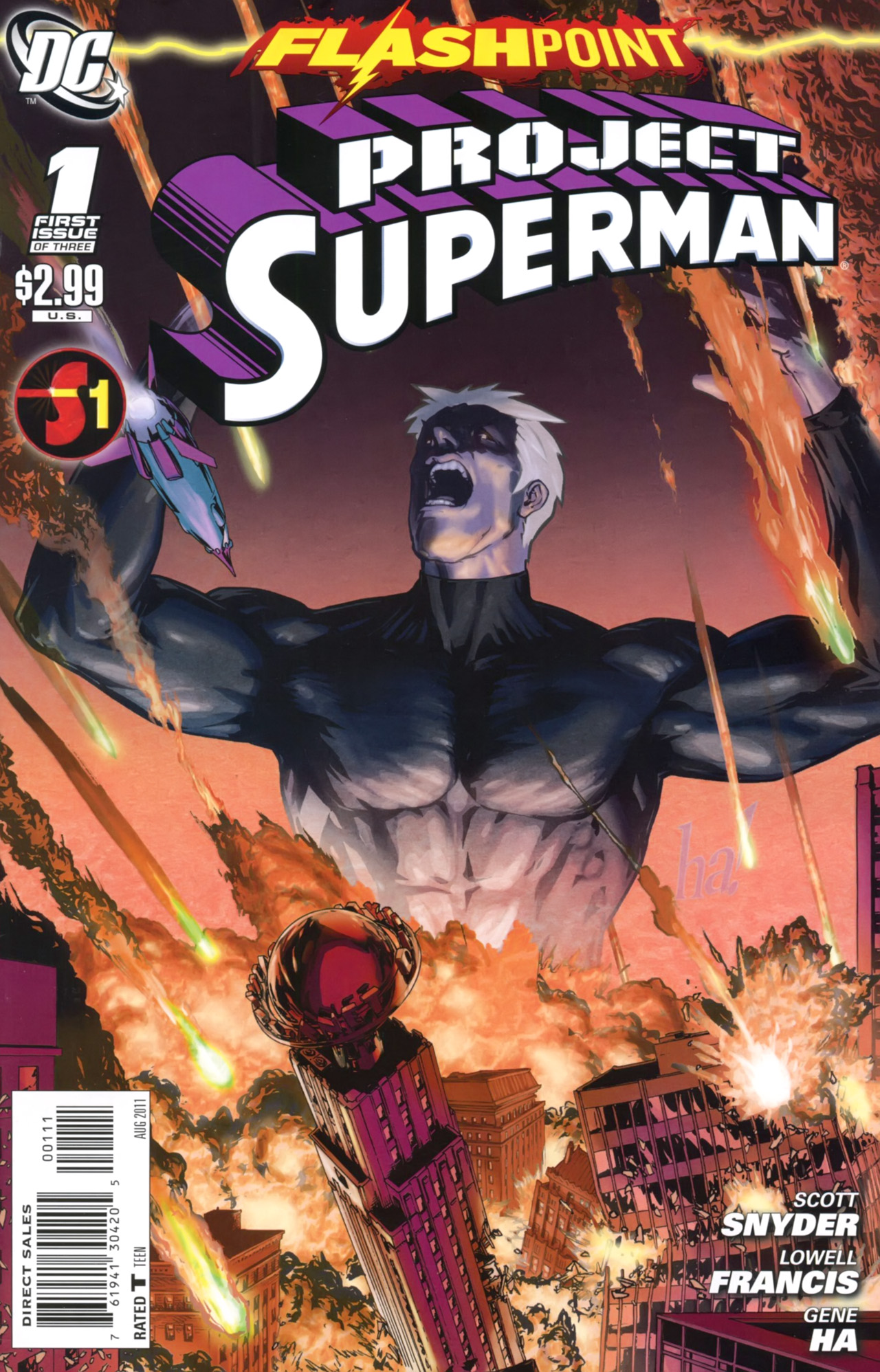 Flashpoint: Project Superman Issue #1 - Page 1