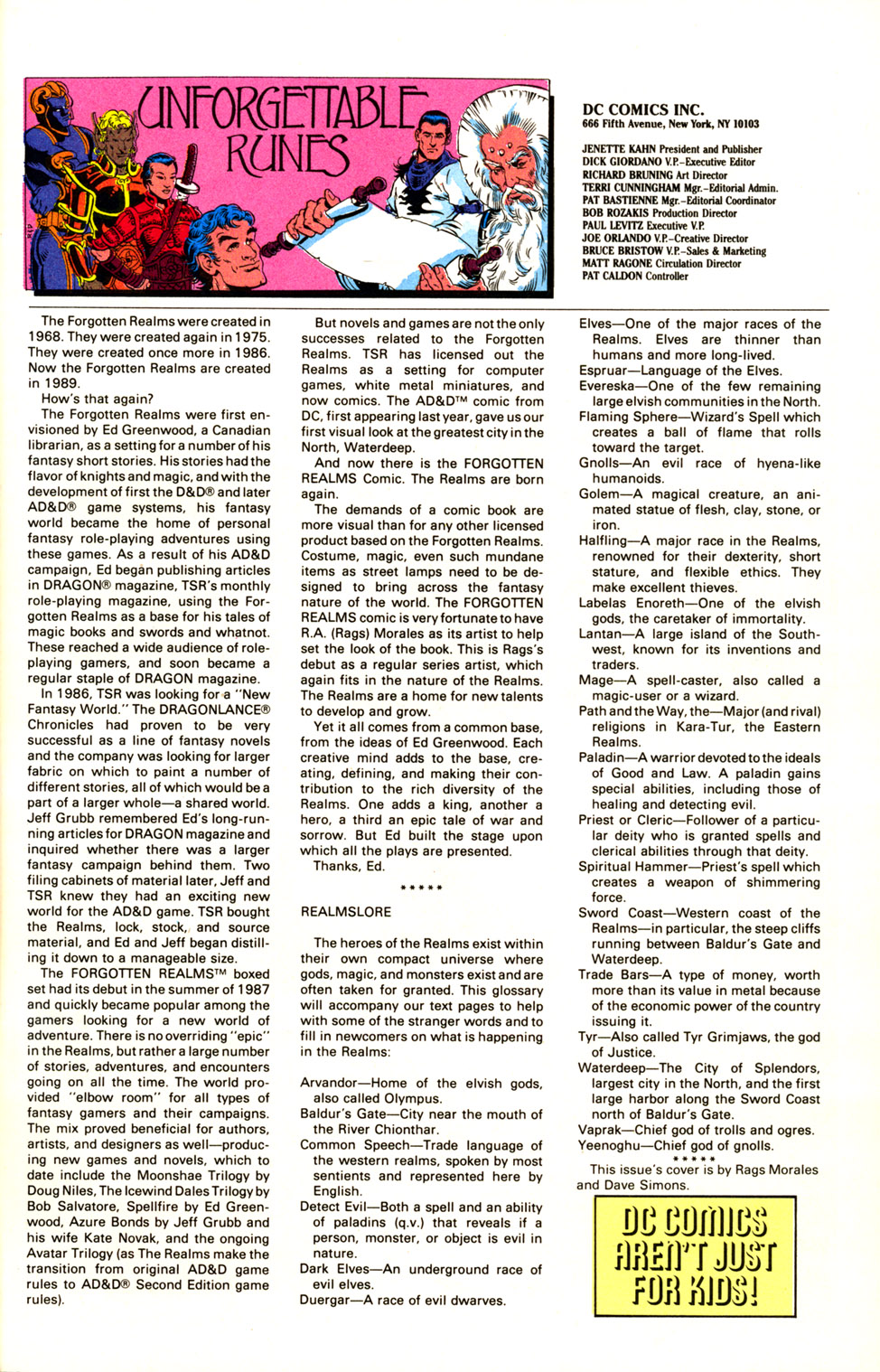 Forgotten Realms (1989) Issue #1 - Page 27
