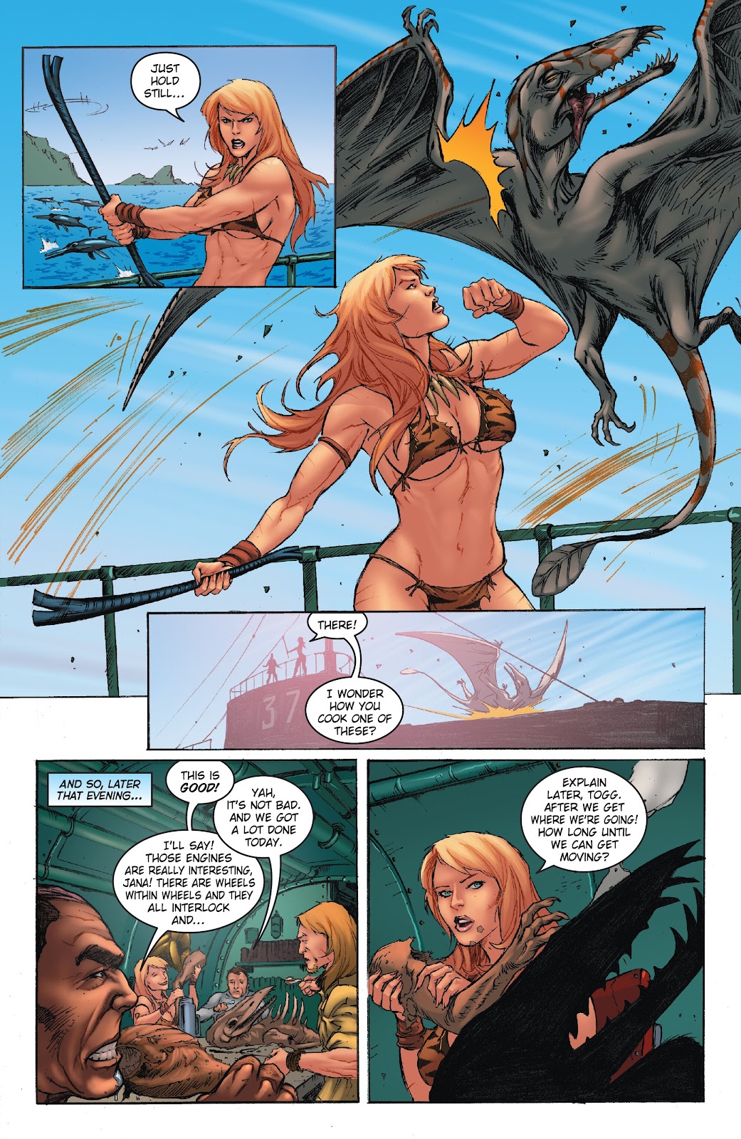 Frank Cho's Jungle Girl: The Complete Omnibus TPB (Part 2) - Page 69