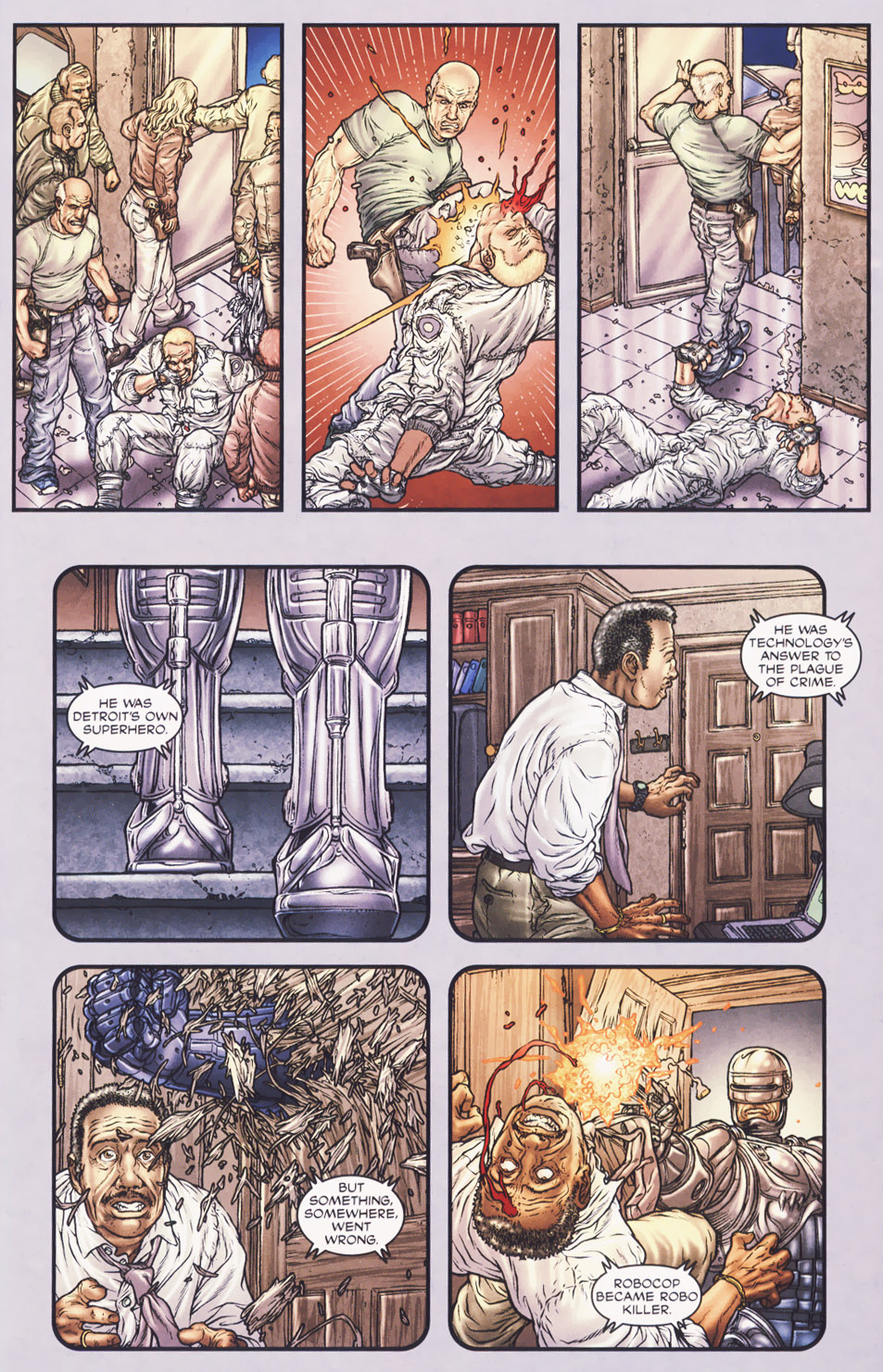 Frank Miller's Robocop Issue #5 - Page 12