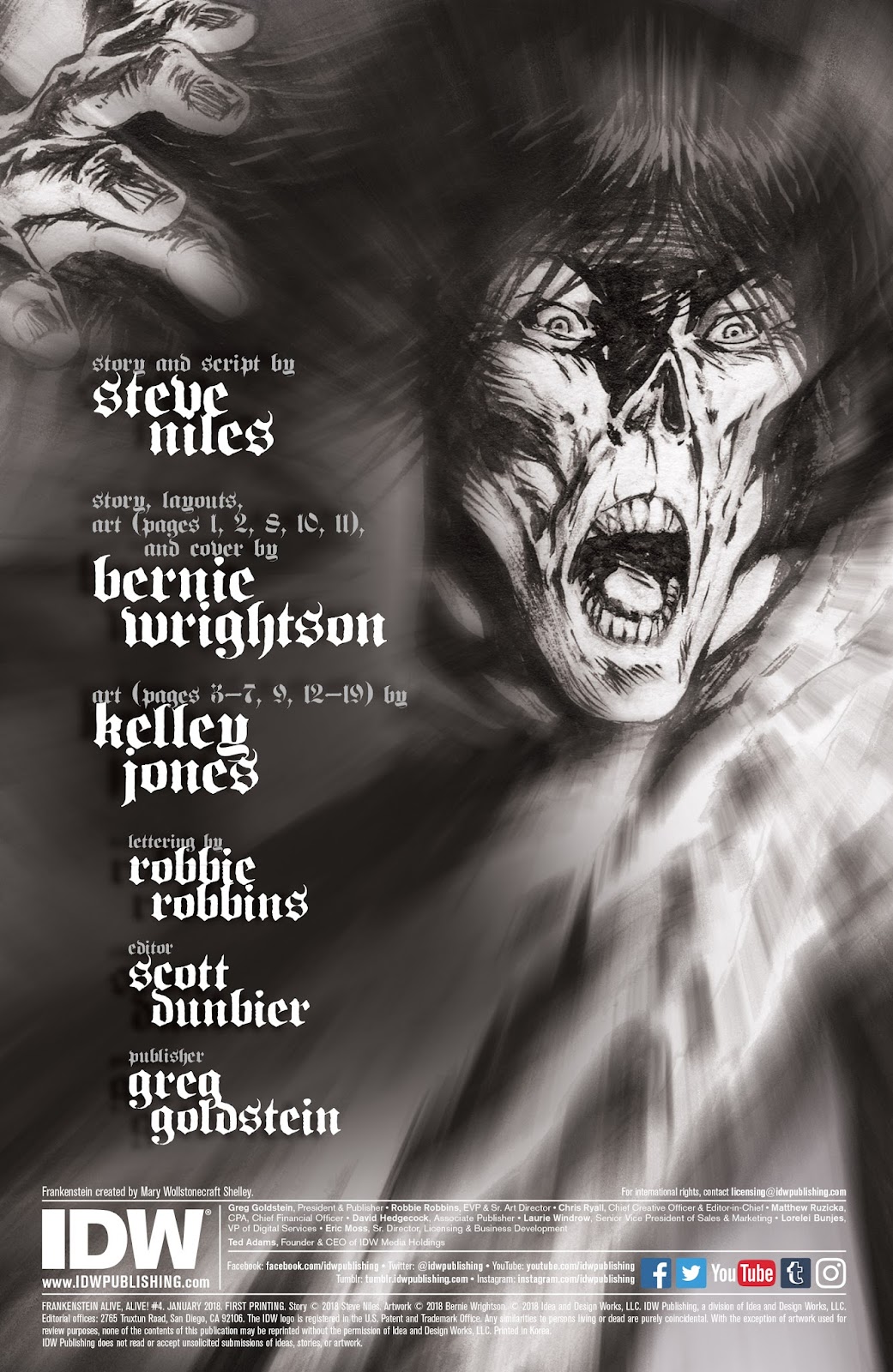 Frankenstein Alive, Alive! Issue #4 - Page 2