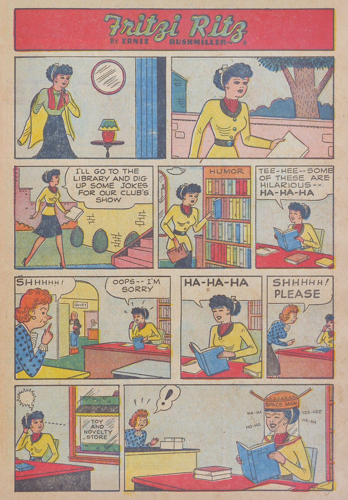 Fritzi Ritz (1953) Issue #50 - Page 13