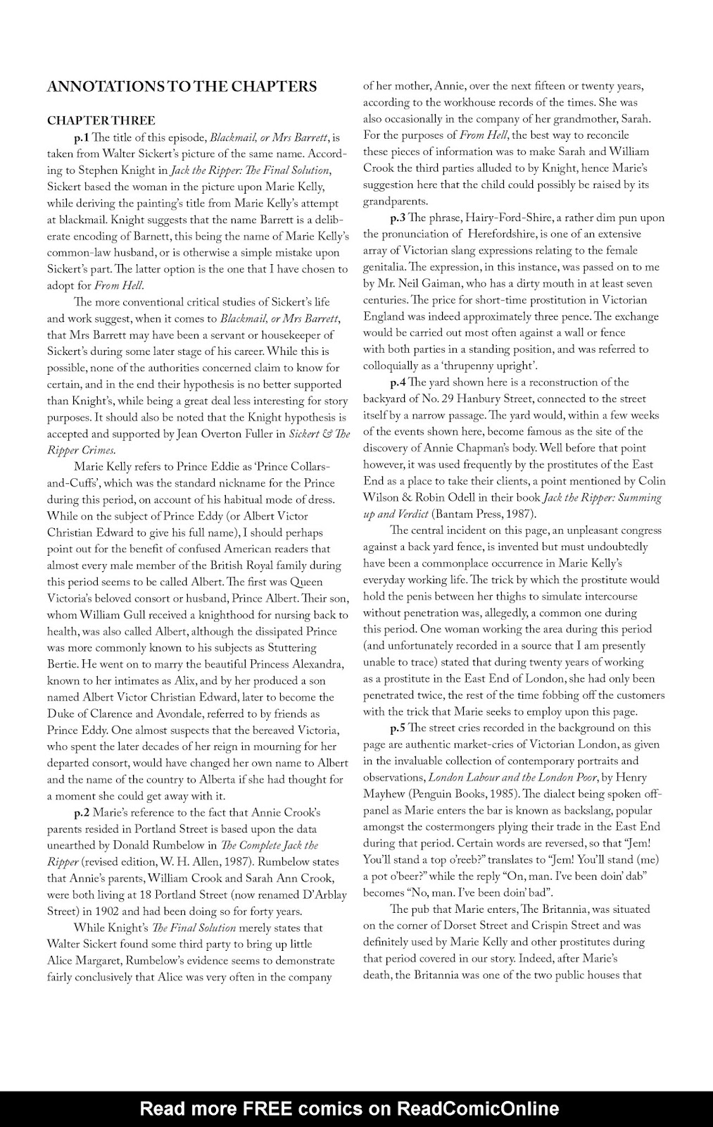 From Hell: Master Edition Issue #2 - Page 62