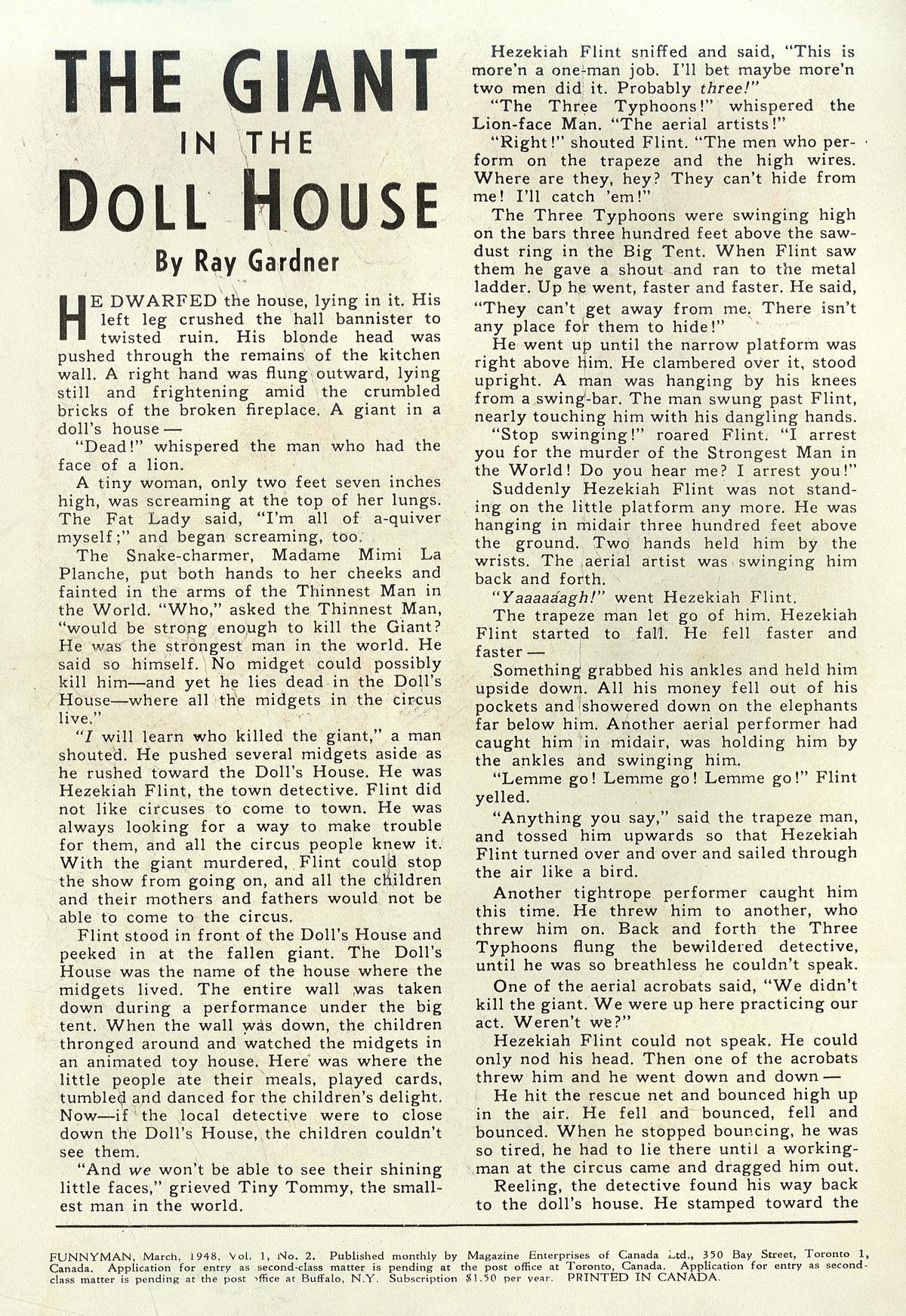 Funnyman Issue #2 - Page 2
